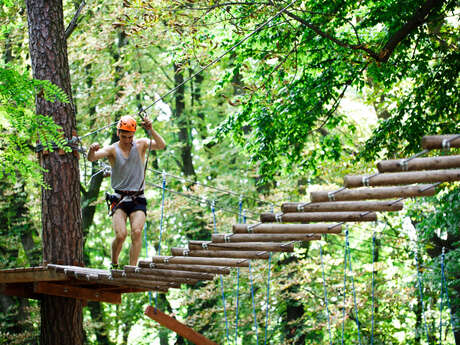 Parcours Accrobranche chez Brune Aventure
