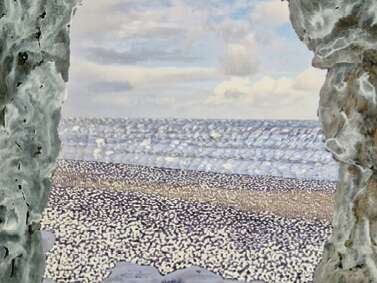 Exposition à la Chapelle de la Visitation : Raphaëlle Peria, En dessous, la lumière