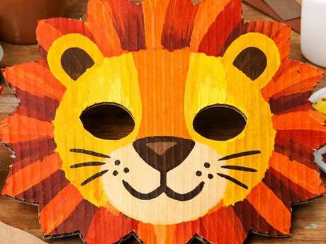 Carnaval : atelier "réalisation de masques d'animaux"