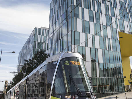 Le tram et la Grand'Rue