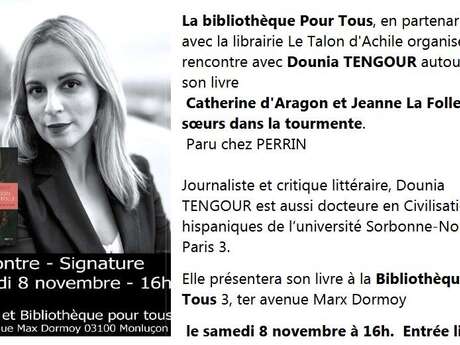 Rencontre avec Dounia TENGOUR