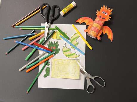 Activité enfant au Château d'Angers : L’atelier du dragon