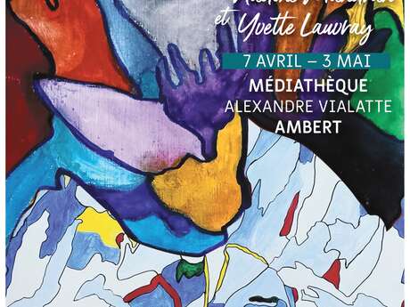 Exposition des créations de Nadine Mandran et Yvette Lauvray