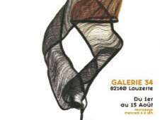 Exposition à la  Galerie 34
