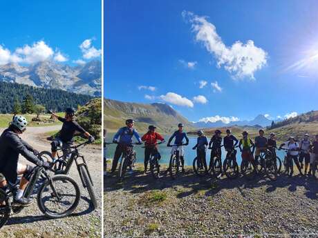 Séjour VTT électrique en itinérance des Aravis à l'espace Diamant