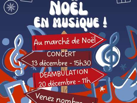 Déambulation musicale pour Noël
