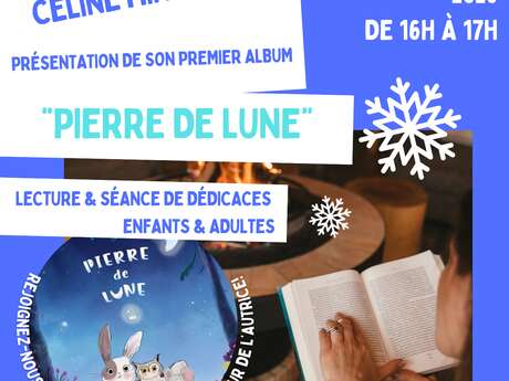 Lecture et Dédicace du livre "Pierre de Lune"