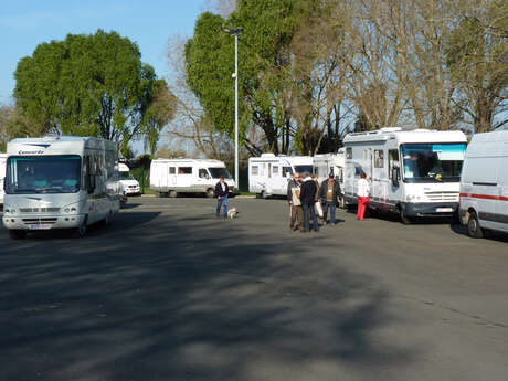 Motorhome reception area of Angers