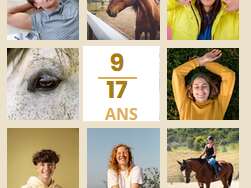 séjour equitation option  bien-etre 10-17 ans