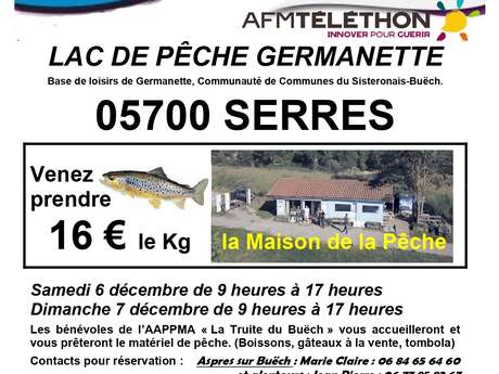 Téléthon : pêche à la truite