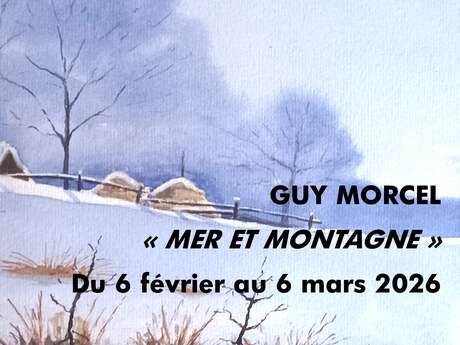 Vernissage - expo Mer et montagne par Guy Morcel