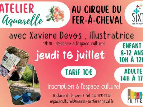Ateliers aquarelle