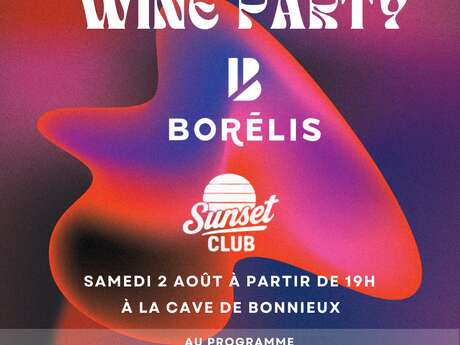 Summer wine party