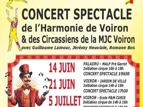 Concert & spectacle : Circus Harmony