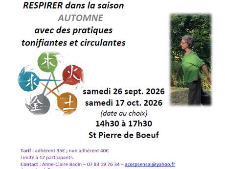 Atelier de Qi Gong "Bien-être Corps et esprit"