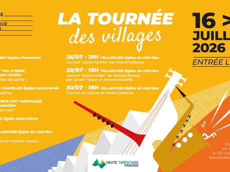 La tournée des villages - Académie Festival de Musique des Arcs