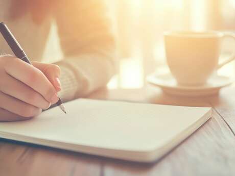 Atelier d'écriture avec Muriel de l'association "l'amie des mots"