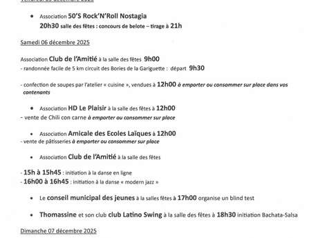 Téléthon à Malemort du Comtat