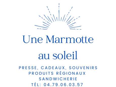 Une Marmotte Au soleil. Fast food
