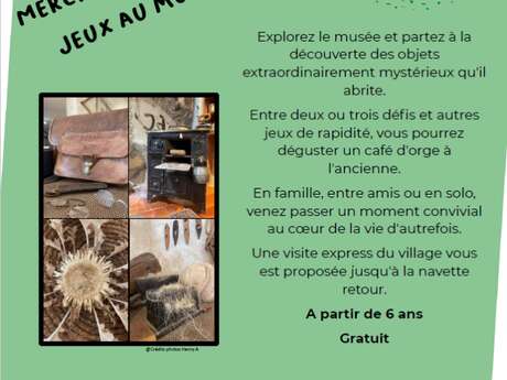 Jeux au Musée des Orres