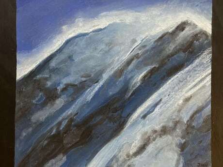 Montagnes, gravures et peintures