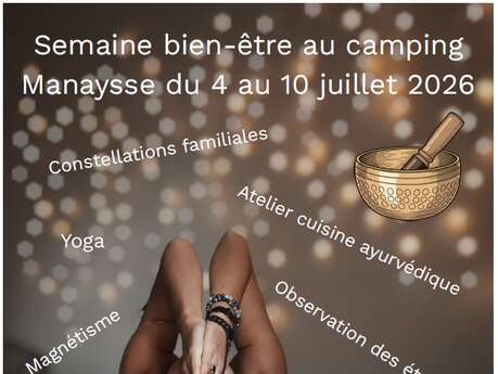 Wellness Week at the Manaysse campsite
