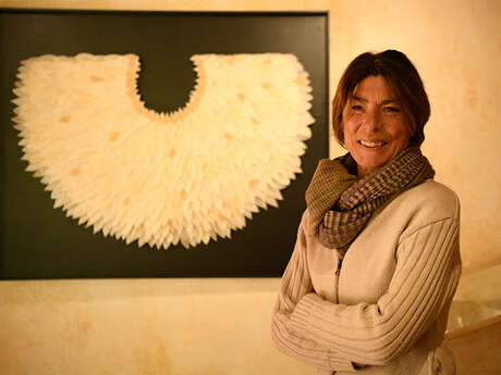 Exposition temporaire "Mémoire de feuilles" - Rencontre avec l'artiste