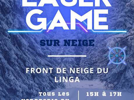 Laser game sur neige