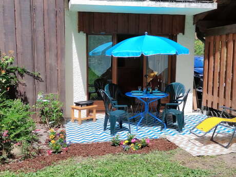 At the edge of the woods