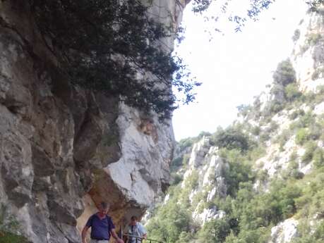 Rando passion : Les basses gorges du Verdon, un ruban d'émeraude