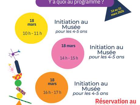 Ateliers "Initiation au Musée"