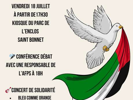Soirée de solidarité avec le peuple Palestinien