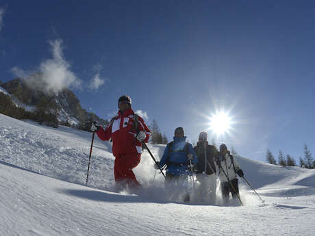 Snowshoeing with ESF