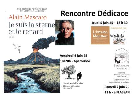 Signing session with Alain Mascaro - Librairie Montfort