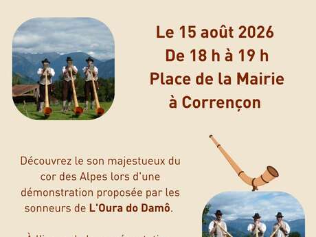 Concert et initiation aux Cors des Alpes