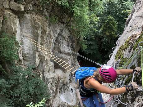 Via Ferrata met de gidsen van Saint-Gervais / Les Contamines