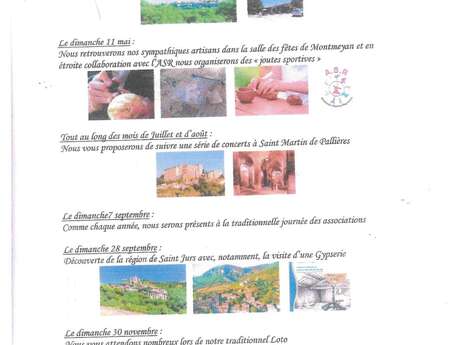 Les sorties organisées par l' A. P. V. V. L..