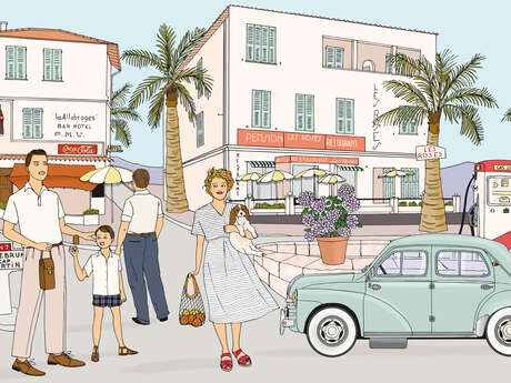 Voyage dans le temps - Une exposition immersive illustrée par Angéline Mélin
