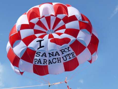 Parasailing with Sanary parachute