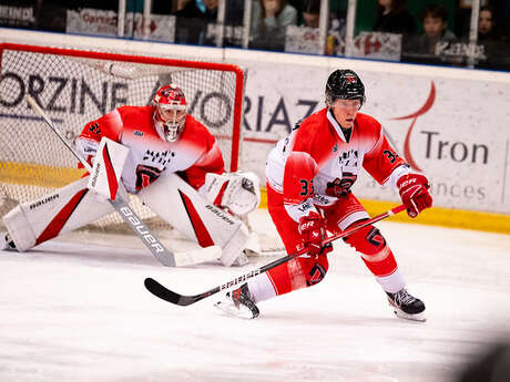 Ice hockey game