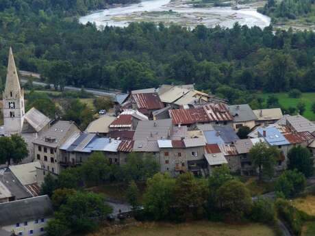 Le bourg de Saint-Crépin