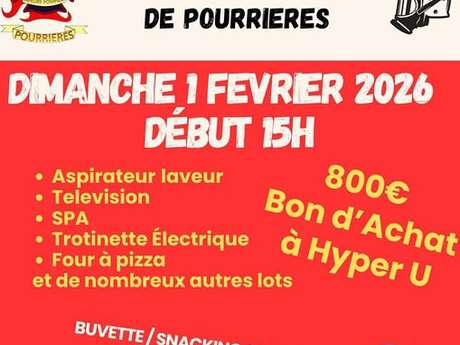 Super loto des Sapeurs Pompiers de Pourrières