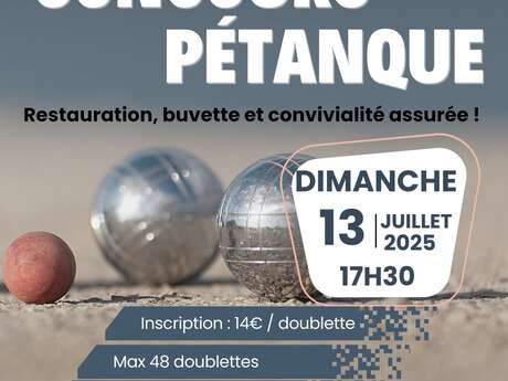 Concours de pétanque