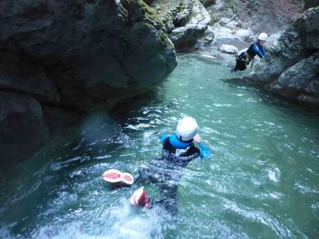 My canyon de Montmin - Initiation