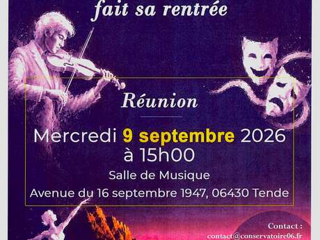 Le Conservatoire fait sa rentrée
