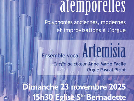 Concert : Orgues et Voix atemporelles