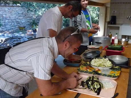 Atelier de cuisine - Domaine les Touchines