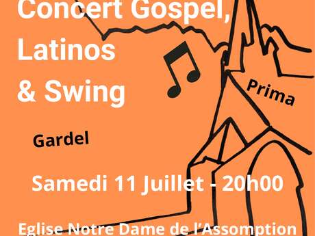 Les Golden Eight - concert Gospel, Latinos & Swing
