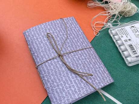 Reliure japonaise & aquarelle