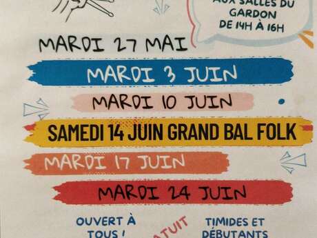 Ateliers découverte danses bal trad'